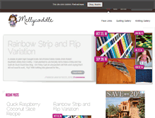 Tablet Screenshot of mellycoddle.com